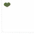 Pressed Wood Sorrel Leaflets specimens beside a metric ruler, retaining their original shape and botanical colors