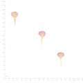 Pressed Carnation Petals specimens in pink with their natural shape and texture